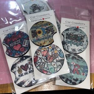 Handmade Car Coasters